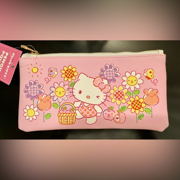 Hello Kitty Set Zipper Pencil Pouch 2 Notepads 2 Pens by Sanrio - Picture 5 of 8